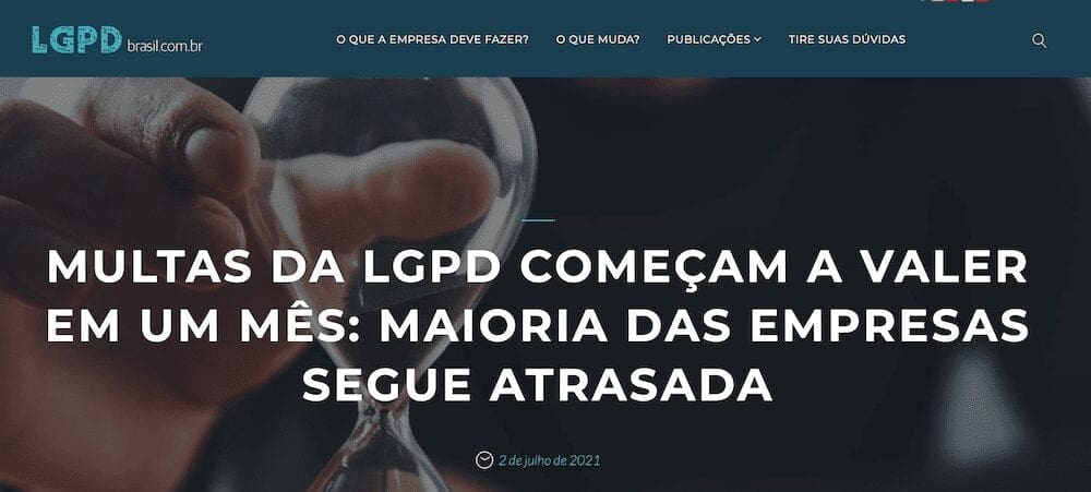 Multas LGPD